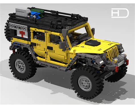 LEGO MOC-29001 Jeep Wrangler [Manual version] (Technic > Model > Off ...