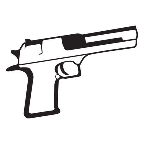 Pistol black and white icon #AD , #Ad, #sponsored, #black, #white, # ...