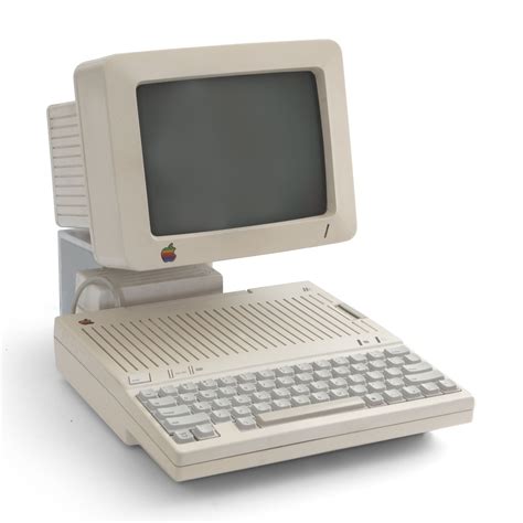 The Apple IIc, the first computer I ever owned. I still have one ...