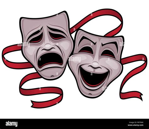 Theatre masks happy and sad hi-res stock photography and images - Alamy