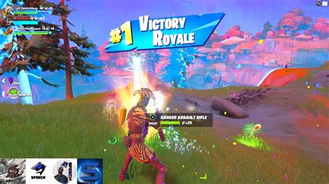 Getting A Victory Royale With The Bytes Skin (Fortnite Battle Royale ...