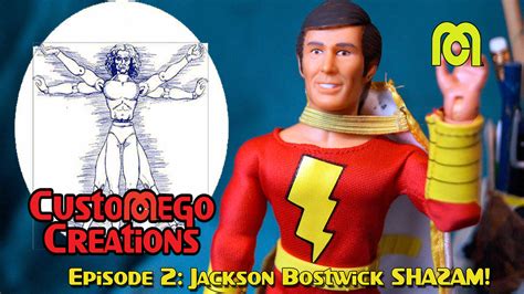 CustoMego Creations 2: Jackson Bostwick Shazam! - Mego Museum