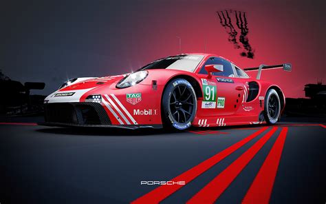 2020 Le Mans // Porsche GTE :: Behance