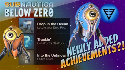 New Achievements 🏆 Subnautica Below Zero - YouTube