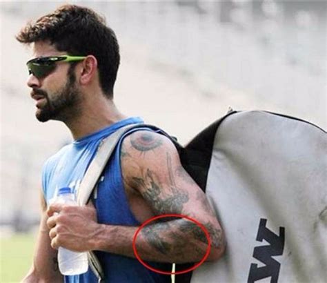 Virat Kohli’s 8 Tattoos & Their Meanings – Body Art Guru