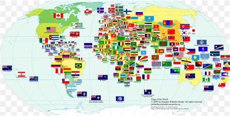 National Flag World Map