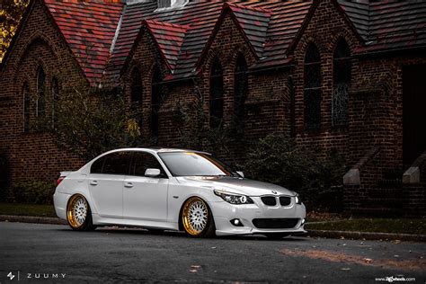 Flickriver: Photoset 'E60 535i - Lucido White 20" F141' by AvantGardeWheels