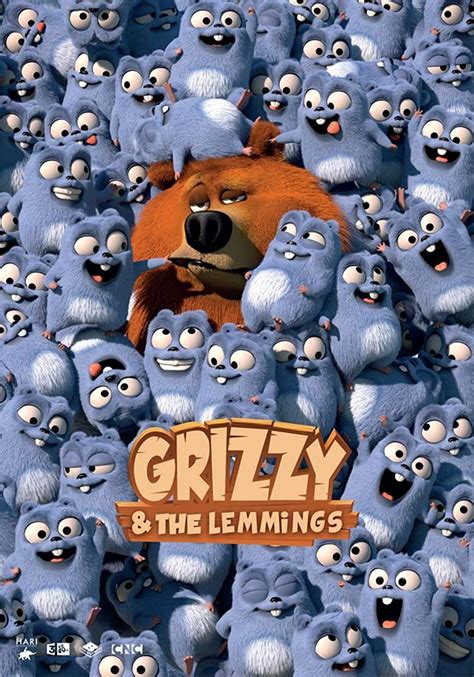 Grizzy and the Lemmings (2016) Cartoon Movie Characters, The Lemmings ...