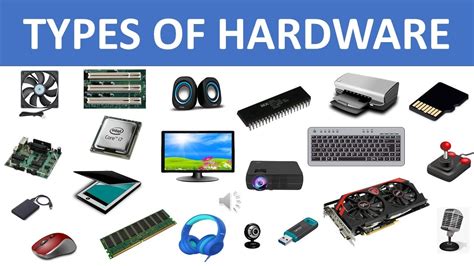 TYPES OF HARDWARE || INTERNAL HARDWARE || EXTERNAL HARDWARE || COMPUTER ...