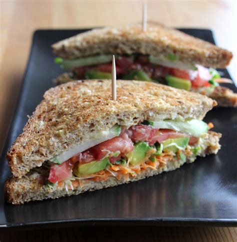 Veggie Sandwich Recipe | POPSUGAR Fitness