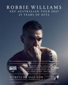 Robbie Williams Tickets, Tour Dates & Concerts 2025 & 2024 – Songkick