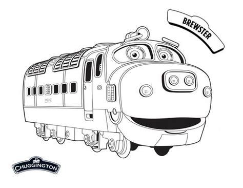 Awesome Brewster From Chuggington Coloring Page - Download & Print ...