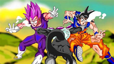 Black Frieza vs. TUI Goku & UE Vegeta | DBS Manga Chapter 87 Fan ...