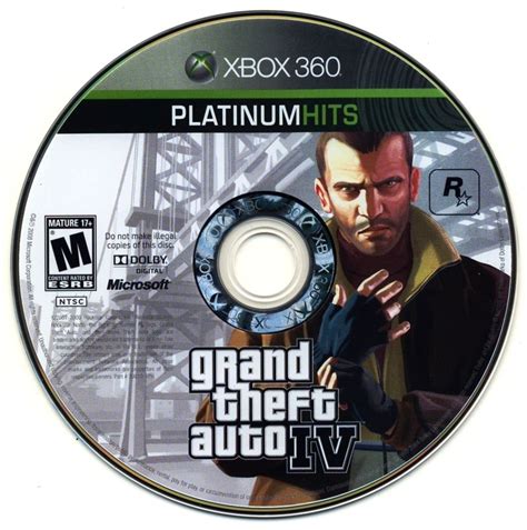 Grand Theft Auto IV cover or packaging material - MobyGames