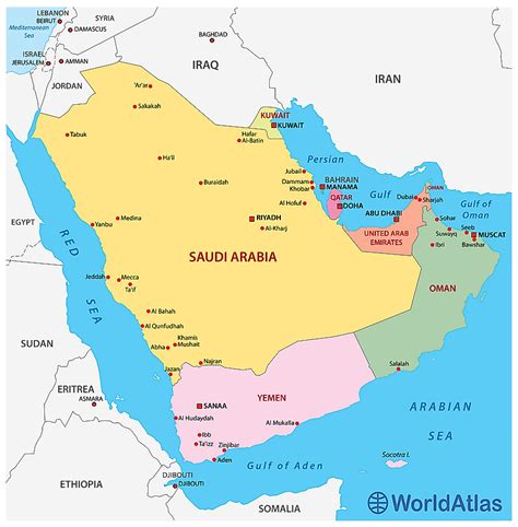 Arabian Peninsula - WorldAtlas