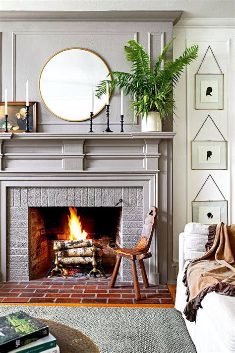 30+ Decorating Ideas For Fireplace Mantel - DECOOMO