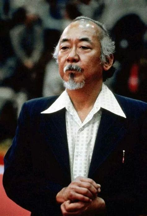 Pat Morita As Mr Miyagi On The "Karate Kid" Movies | Karate kid movie ...