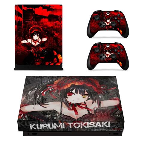 Anime Cute Girl Tokisaki Kurumi Xbox One X Skin Sticker Cover ...