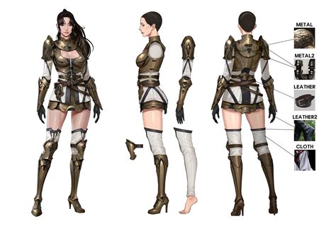 Pin by otus L on 概念設定 | Female character concept, Female character ...