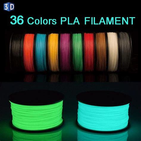 Cheap 36 Colors 10m PLA 1.75mm 3d Printer Filament Pen Makerbot Plastic ...