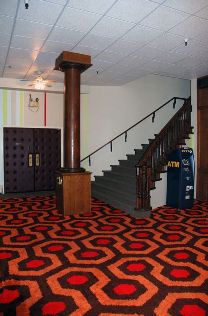 The Overlook Hotel Carpet Installation — The World of Kitsch