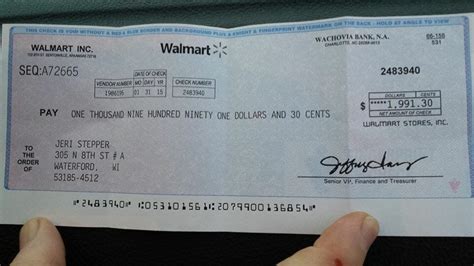 How to spot the Walmart check scam - a real example