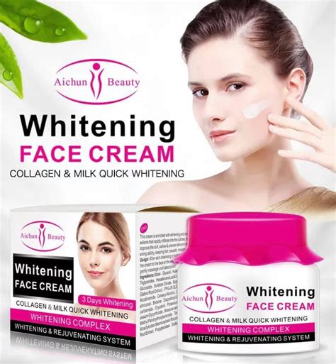 Whitening Face Cream with Collagen 60ml | Etsy