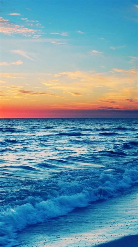 🔥 Free Download Stunning Ocean Sunset Iphone Wallpaper Beach by ...