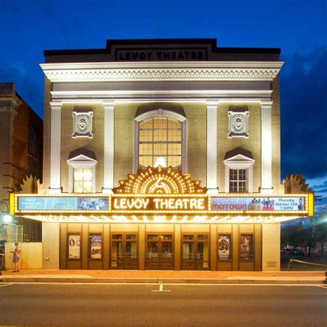 Levoy Theatre Facade and Marquee - The Levoy Theatre