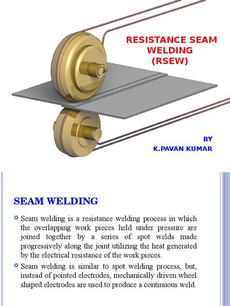 Resistance Seam Welding | PDF | Welding | Construction