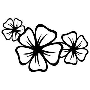 Plumeria Flower Stickers | Plumeria Car Decals | Car Stickers