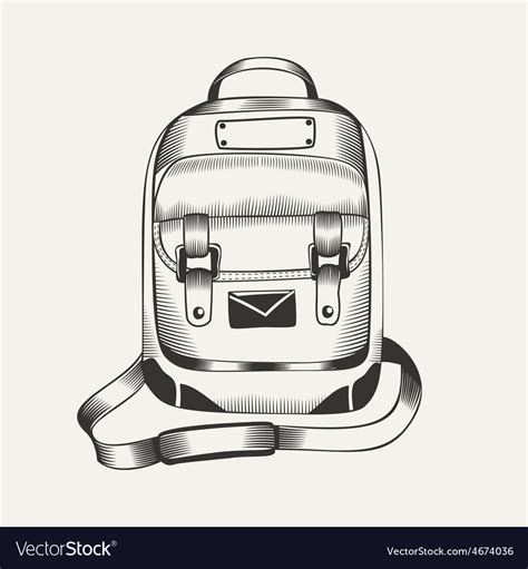 Backpack Royalty Free Vector Image - VectorStock