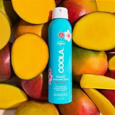 COOLA | Classic Body SPF50 Organic Sunscreen Spray (Guava Mango) ⋆ Bien ...