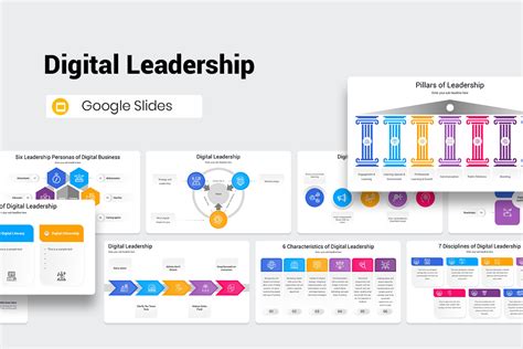 Digital Leadership Google Slides Presentation Template | Nulivo Market