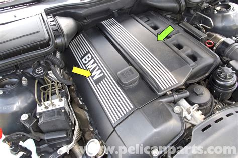 BMW E39 5-Series Engine Cover Removal | 1997-2003 525i, 528i, 530i ...