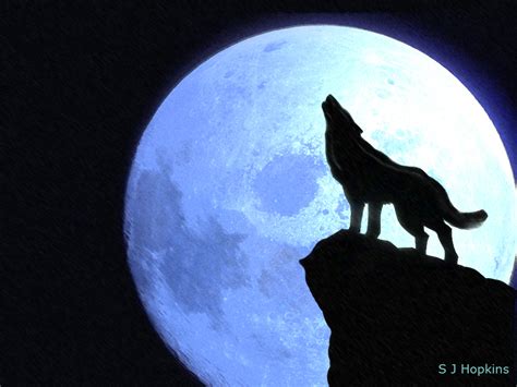 Wolf Howling At The Moon Wallpapers - Wallpaper Cave