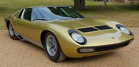 The World's First Supercar: The Lamborghini Miura - Automotive Heritage ...