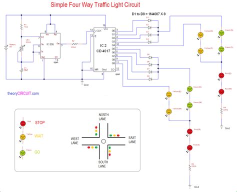 Traffic Light Wiring To House