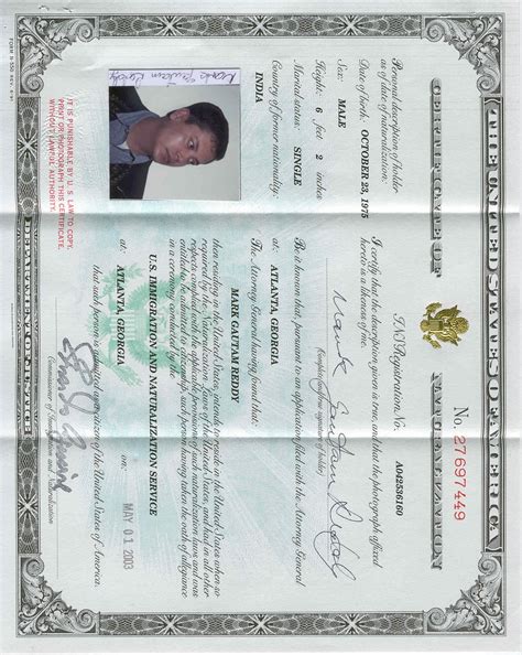 Naturalization Certificate | bobcatsofindia | Flickr