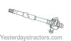 Ford 4000 Steering Shaft & Nut Assembly - D2NN3A710D