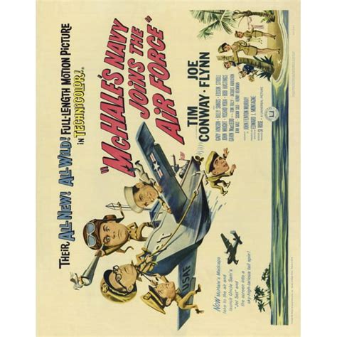 McHale's Navy Joins the Air Force - movie POSTER (Half Sheet Style A ...