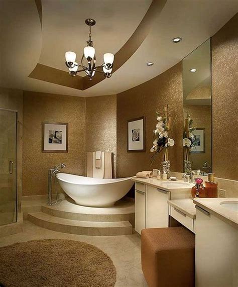 25 Contemporary Lighting Ideas for Your Bathroom Using Chandelier ...