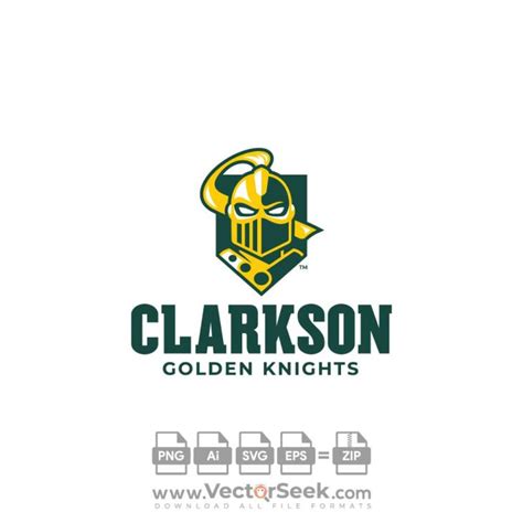 Clarkson Golden Knights Logo Vector - (.Ai .PNG .SVG .EPS Free Download)