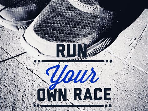 The Secret to Winning? Run Your Own Race - Brilliant Balance