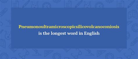 Longest Word In English : Reading The Longest English Word (190,000 ...