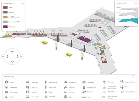 Queen Alia Airport Arrivals