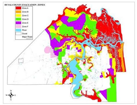 Jacksonville FLood zone map - Jacksonville FL FLood zone map (Florida ...