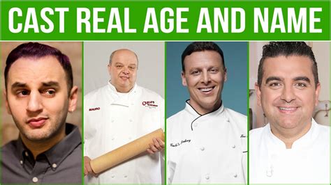 CAKE BOSS CAST ★ REAL AGE AND NAME ! - YouTube