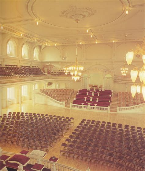 Historic LDS Architecture: Salt Lake Temple: Interior