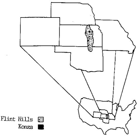 Konza Prairie map